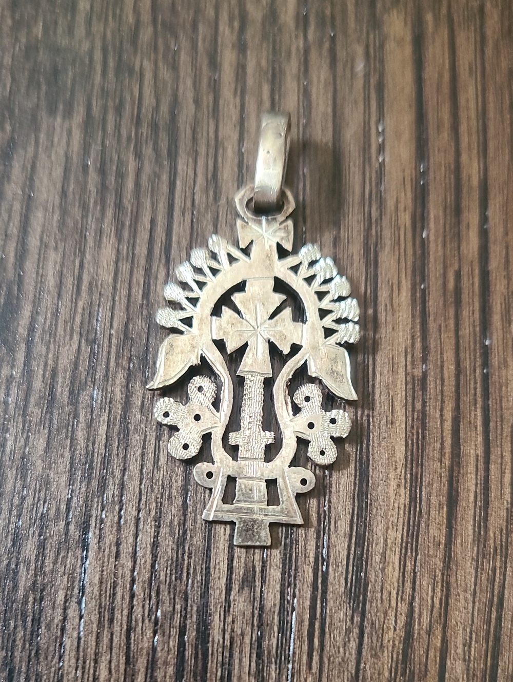 Vintage Silver Ethiopian Coptic Cross